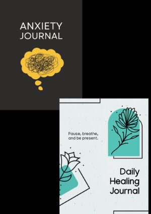 Untitled design Anxiety & Healing Journal Combo